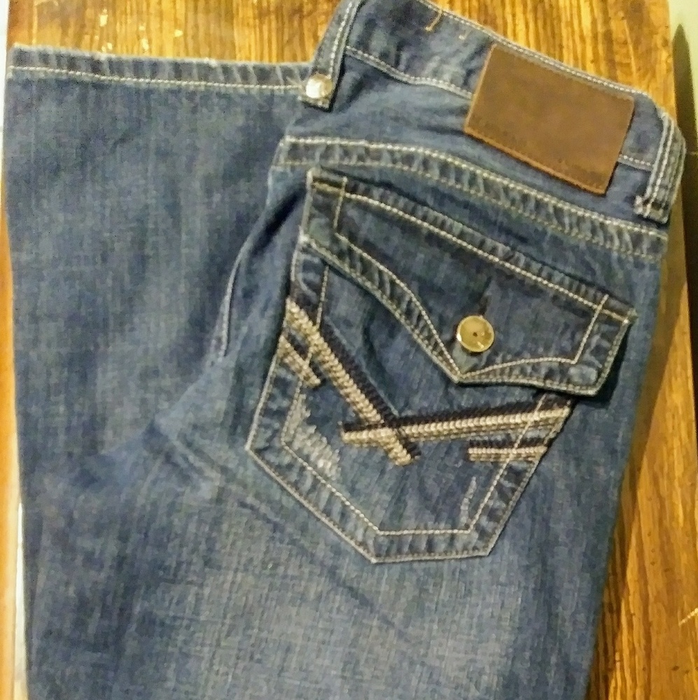 Mens flap pocket jeans. 30x32